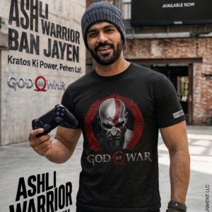 Ashli Warrior | Premium Black Graphic Tee